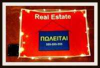 SOLAR SIGN KIT REAL ESTATE 70*100